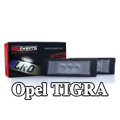 EINPARTS مصباح لوحة الترخيص — Opel Tigra