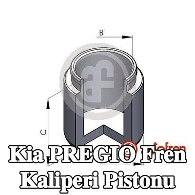 AUTOFREN SEINSA Fren kaliperi pistonu Ön Aks — Kia Pregio