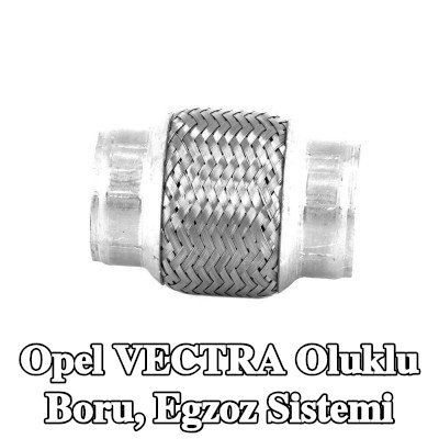 WALKER Oluklu Boru, egzoz sistemi — 1990 Opel Vectra