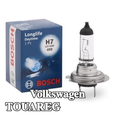 BOSCH لمبة الضوء العالي H7, 55W, 12V — Volkswagen Touareg