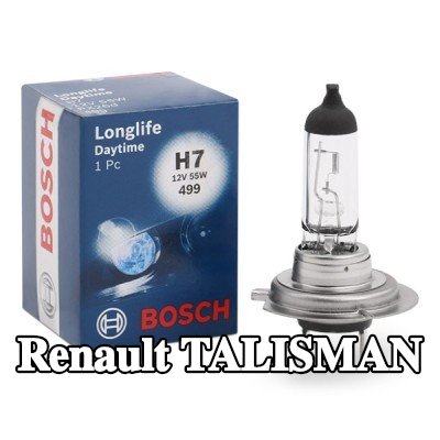 BOSCH لمبة الضوء العالي H7, 55W, 12V — Renault Talisman