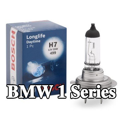 BOSCH لمبة الضوء العالي H7, 55W, 12V — BMW 1 Series