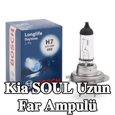 BOSCH Uzun far ampulü H7, 55W, 12V — Kia Soul