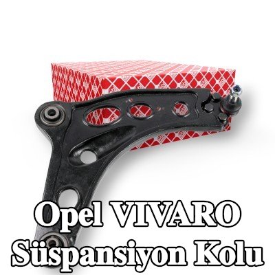 FEBI BILSTEIN Süspansiyon kolu Ön Aks Sağ, Çelik Sac, kilit somunu ile, lastik yastıklı — 2016 Opel Vivaro