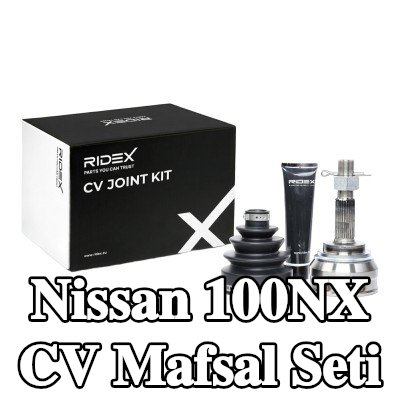 RIDEX CV mafsalı kiti Ön Aks, Tekerlek Tarafı — Nissan 100nx