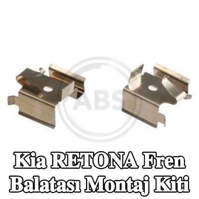 A.B.S. Fren balatası montaj kiti — Kia Retona