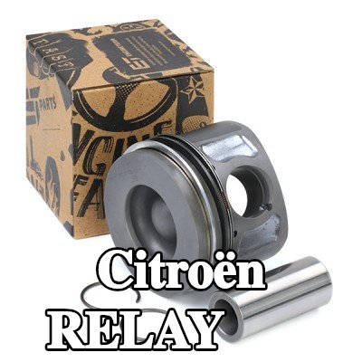ET ENGINETEAM مكبس مزود بحلقات مكبس, لعصا التوصيل كيستون, مع قناة تبريد, مع حامل حلقة المكبس — Citroën Relay