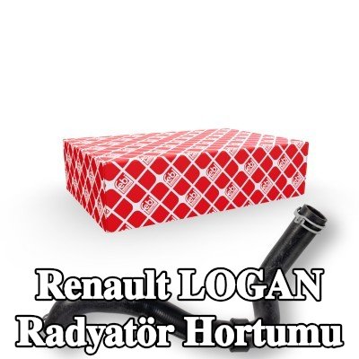 FEBI BILSTEIN Radyatör hortumu Üst, kelepçeli — Renault Logan