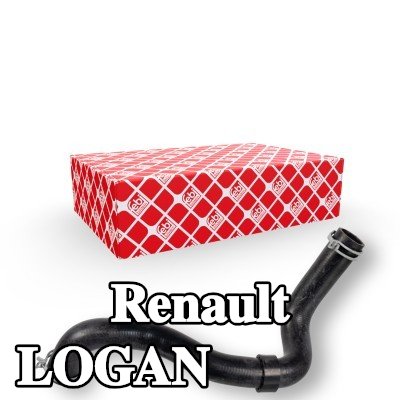 FEBI BILSTEIN خرطوم المبرد العلوي, مع مشابك — Renault Logan