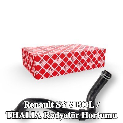 FEBI BILSTEIN Radyatör hortumu Üst, kelepçeli — Renault Symbol / Thalia
