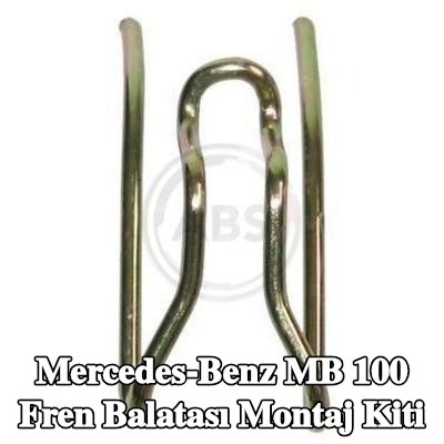 A.B.S. Fren balatası montaj kiti — Mercedes-Benz Mb 100