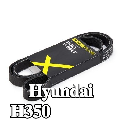 RIDEX PLUS حزام سيربنتين 1705mm, Number of ribs: 7 — Hyundai H350