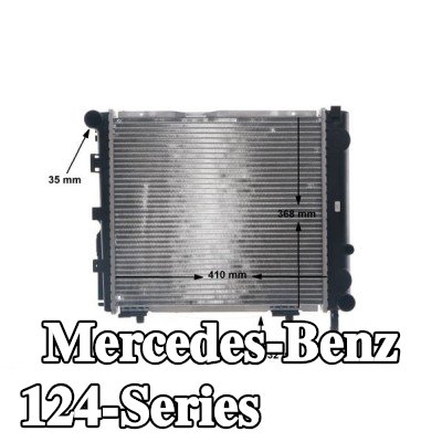 MAHLE مبرد المحرك — Mercedes-Benz 124-Series