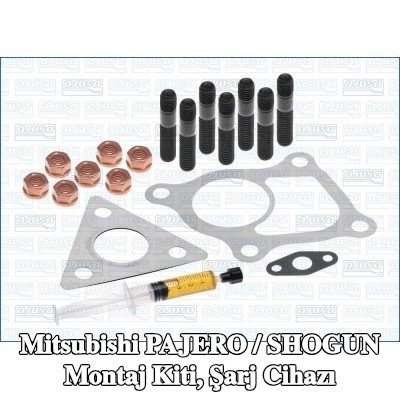 AJUSA Montaj Kiti, conta/sızdırmazlık elemanları ile şarj cihazı — Mitsubishi Pajero / Shogun