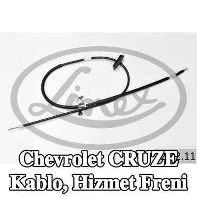 LINEX Kablo, hizmet freni — Chevrolet Cruze