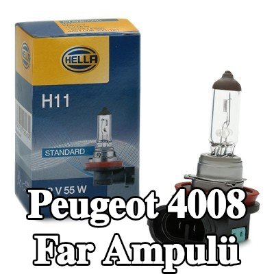 HELLA Far ampulü — Peugeot 4008