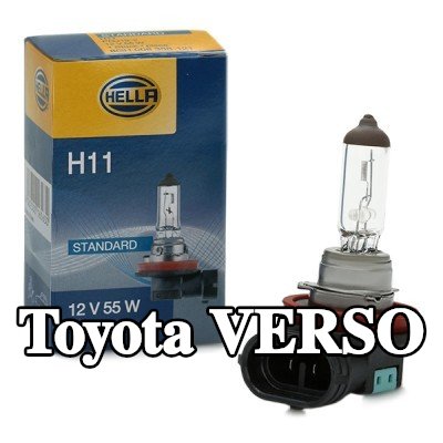 HELLA لمبة المصباح الأمامي — Toyota Verso