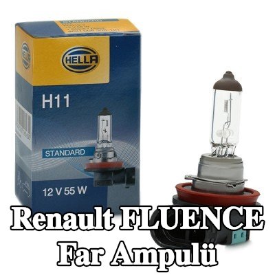 HELLA Far ampulü — Renault Fluence