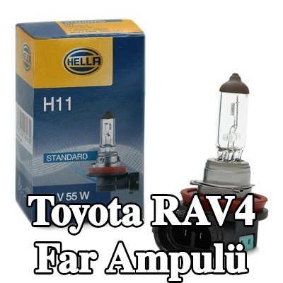 HELLA Far ampulü — 2011 Toyota Rav4