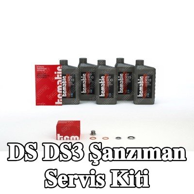 TCMATIC Şanzıman servis kiti Yağ Değişimi (boşaltma yoluyla), aksesuarlarla, standart yağ değişimi için yağ miktarı ile — 2016 DS Ds3