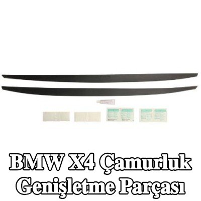 EIBACH Ön aks çamurluk genişletme kiti, Arka Aks — BMW X4