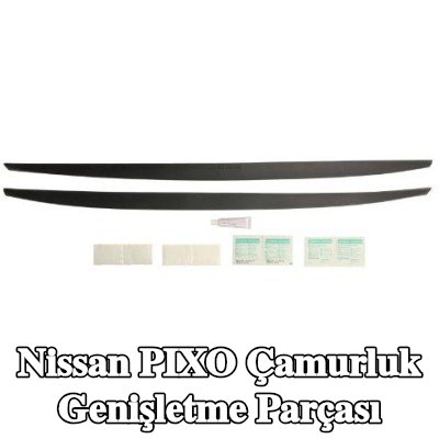 EIBACH Ön aks çamurluk genişletme kiti, Arka Aks — Nissan Pixo