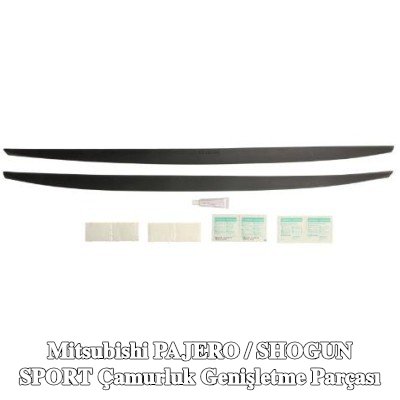 EIBACH Ön aks çamurluk genişletme kiti, Arka Aks — Mitsubishi Pajero / Shogun Sport