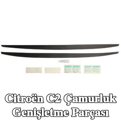 EIBACH Ön aks çamurluk genişletme kiti, Arka Aks — Citroën C2