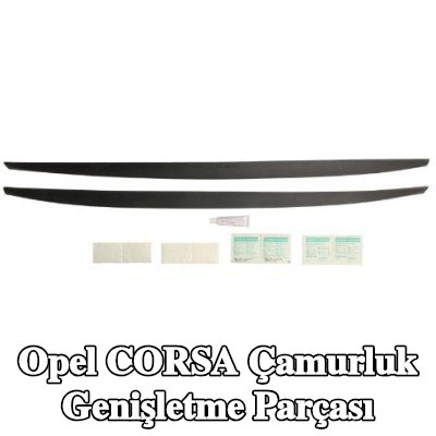 EIBACH Ön aks çamurluk genişletme kiti, Arka Aks — Opel Corsa