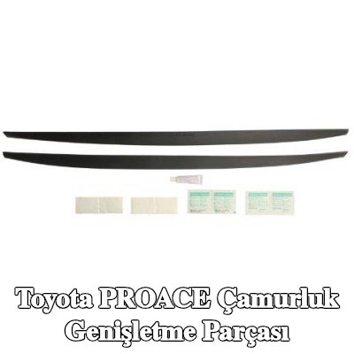 EIBACH Ön aks çamurluk genişletme kiti, Arka Aks — Toyota Proace