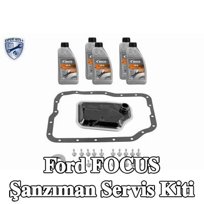 VAICO Conta/sızdırmazlık elemanlı şanzıman servis kiti, standart yağ değişimi için yağ miktarı ile, conta halkası ile — 2002 Ford Focus