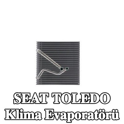 MAHLE Contalı/sızdırmazlık elemanlı klima evaporatörü, genişletme valfi olmadan — 2004 SEAT Toledo