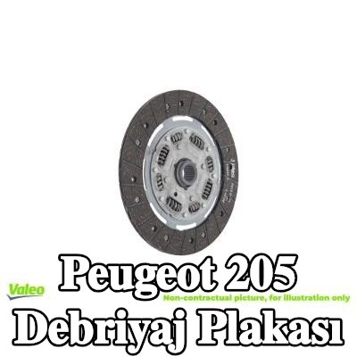 VALEO Debriyaj plakası — Peugeot 205