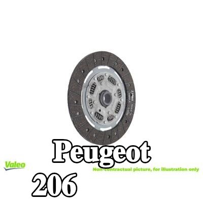 VALEO صفيحة القابض — Peugeot 206