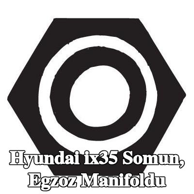 BOSAL Somun, egzoz manifoldu — Hyundai ix35
