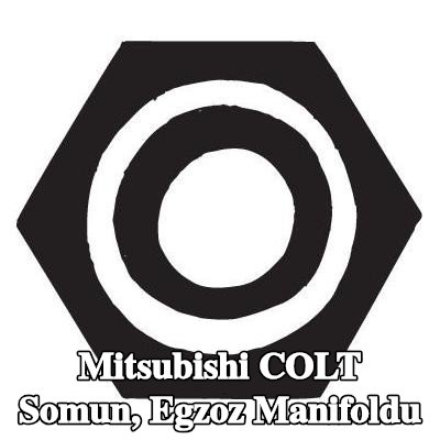 BOSAL Somun, egzoz manifoldu — 2000 Mitsubishi Colt