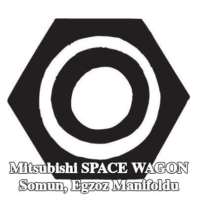 BOSAL Somun, egzoz manifoldu — Mitsubishi Space Wagon