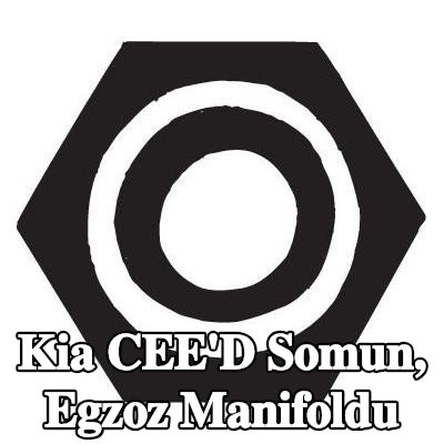 BOSAL Somun, egzoz manifoldu — 2012 Kia Cee'd