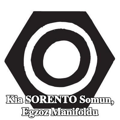 BOSAL Somun, egzoz manifoldu — Kia Sorento