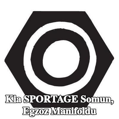 BOSAL Somun, egzoz manifoldu — Kia Sportage