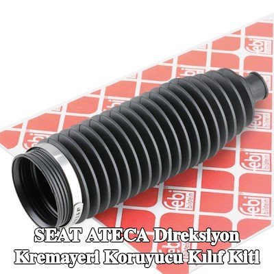 FEBI BILSTEIN Sol ön aks direksiyon kremayeri kılıfı kiti, kelepçeli — SEAT Ateca