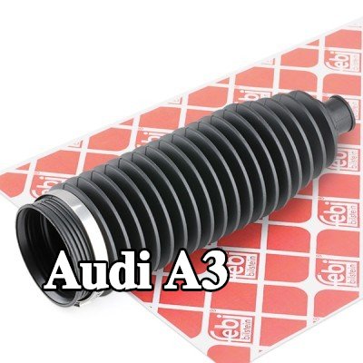 FEBI BILSTEIN طقم غطاء حامل التوجيه المحور الأمامي الأيسر, مع مشابك — Audi A3