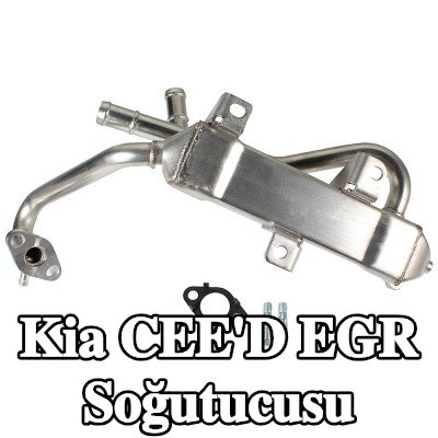 METZGER Soğutma suyu hortumu olmayan EGR soğutucu, EGR valfi olmadan — Kia Cee'd