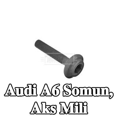 BORG & BECK Somun, aks mili — Audi A6