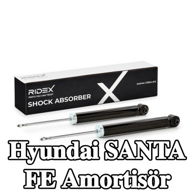 RIDEX Amortisör Arka Aks, Gaz Basıncı, Teleskopik Amortisör — Hyundai Santa Fe