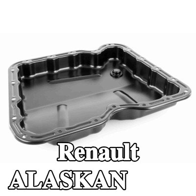 VAICO حوض الزيت مع سدادة تصريف الزيت, بدون حشية/مانع تسرب, جودة VAICO الأصلية — Renault Alaskan