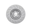 BOSCH Fren diski Dış Çap: 330mm, Delikli, Havalandırmalı, Kaplamalı — 2002 Mercedes-Benz S-Class (3)