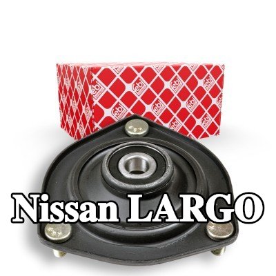 FEBI BILSTEIN حامل الدعامة العلوي للمحور الأمامي, مع محمل كروي — Nissan Largo