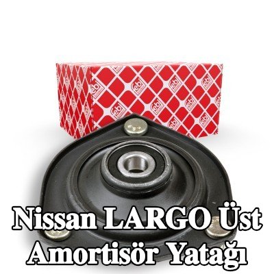 FEBI BILSTEIN Üst amortisör yatağı Ön Aks, bilyalı rulman ile — Nissan Largo