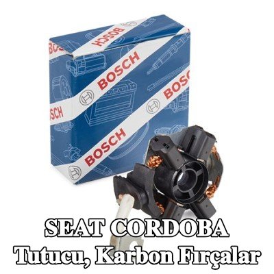 BOSCH Tutucu, karbon fırçalar — 2000 SEAT Cordoba